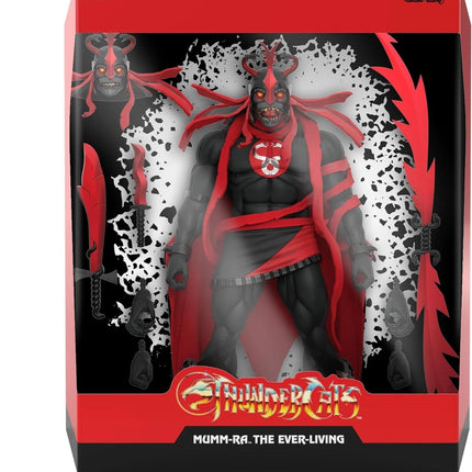 ThunderCats Super7 Ultimates Mumm-Ra The Ever-Living Black and Red 7” Figure New