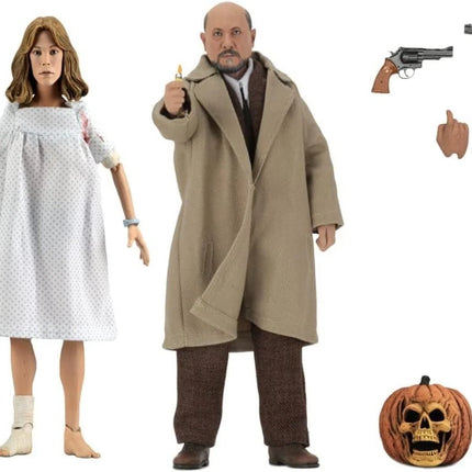 Neca Halloween 2 (1981) - Dr Loomis & Laurie Strode 2Pack (Clothed) Action Figures