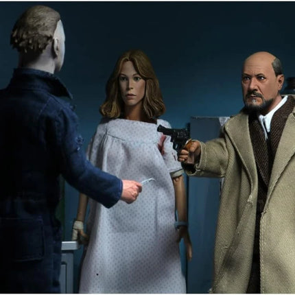 Neca Halloween 2 (1981) - Dr Loomis & Laurie Strode 2Pack (Clothed) Action Figures