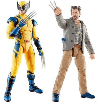 Marvel Legends Wolverine & Headpool Logan 6” Figure Bundle (2-Pack) NEW Sealed