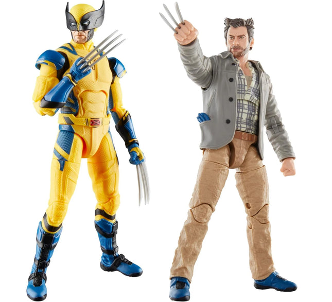 Marvel Legends Wolverine & Headpool Logan 6” Figure Bundle (2-Pack) NEW Sealed