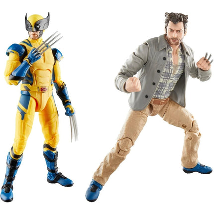 Marvel Legends Wolverine & Headpool Logan 6” Figure Bundle (2-Pack) NEW Sealed