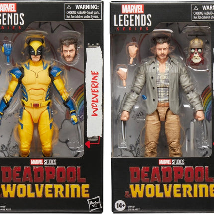 Marvel Legends Wolverine & Headpool Logan 6” Figure Bundle (2-Pack) NEW Sealed