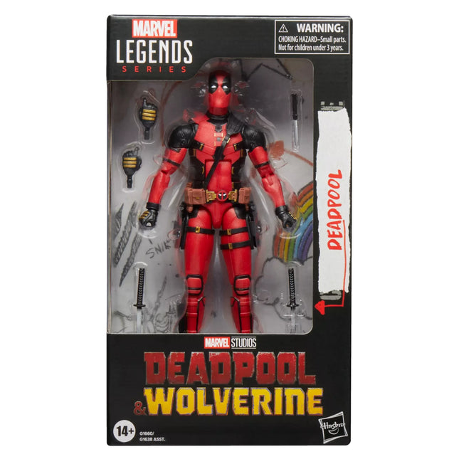 HASBRO Marvel Legends Series Deadpool, Deadpool & Wolverine 6 Inch Action Figure