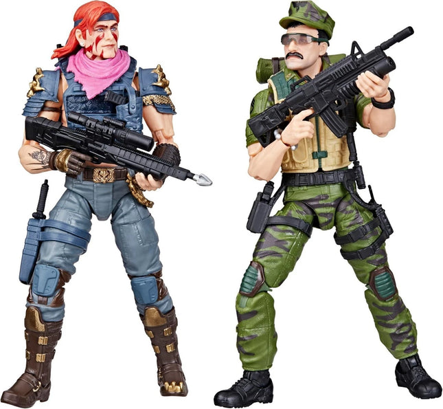 HASBRO GI Joe Classified Series 2-Pack Zandar & Leatherneck 6 Inch Action Figure