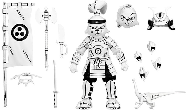NECA Usagi Yojimbo Samurai Usagi Yojimbo (Black & White) Action Figure