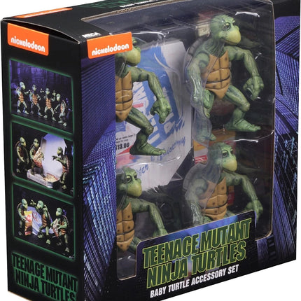 NECA TMNT Baby Turtles 4-Pack (1990 Movie Version)