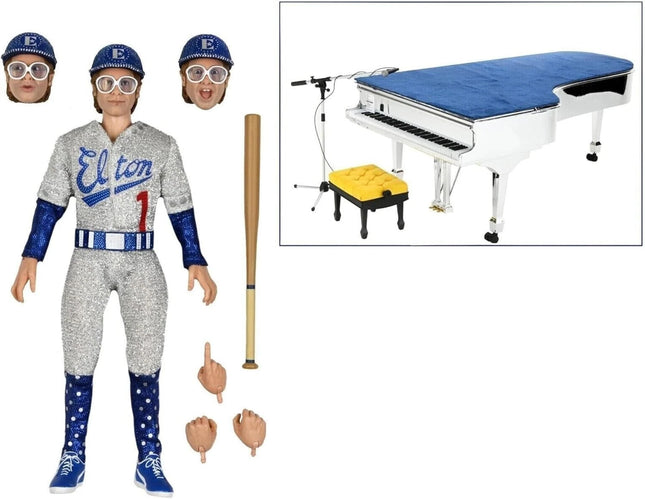 NECA Elton John Live 1975 8IN Clothed AF