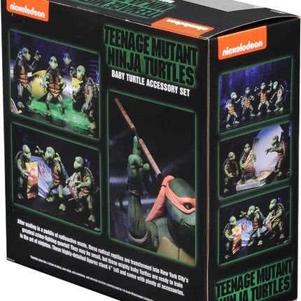 NECA TMNT Baby Turtles 4-Pack (1990 Movie Version)