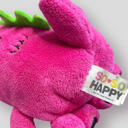 TOYNAMI So So Happy Taco Beanie Pink Plush