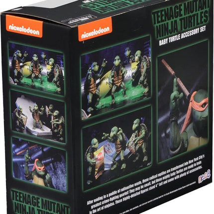 NECA TMNT Baby Turtles 4-Pack (1990 Movie Version)
