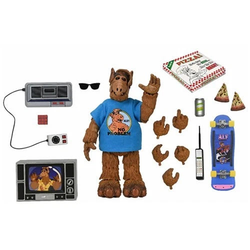 Neca Alf Totally 80's Ultimate Action Figure