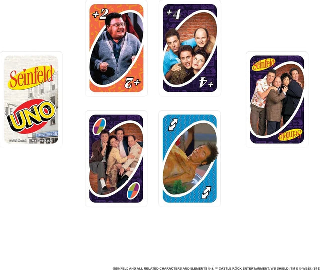 MATTEL UNO: Seinfeld Edition Card Game