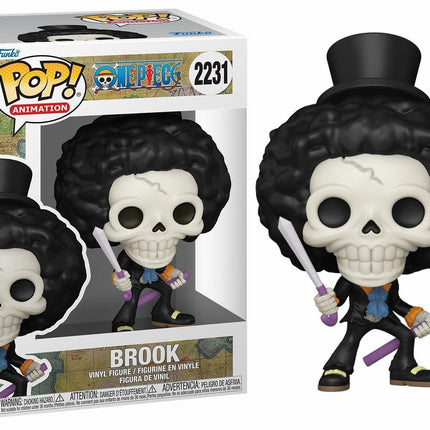 Funko Pop! Animation: One Piece - Brook Vinyl Figure #2231