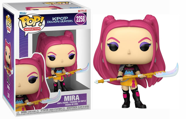 Funko Pop! Animation: Kpop Demon Hunters - Mira Vinyl Figure #2258