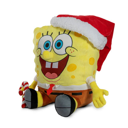 KIDROBOT SpongeBob Squarepants - Santa SpongeBob (Shake Action) - HugMe Plush