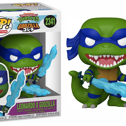 Funko Pop! Animation: Godzilla X TMNT - Leonardo x Godzilla Vinyl Figure #2341