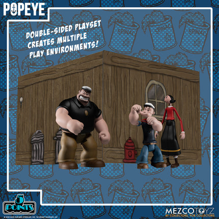 MEZCO TOYZ 5 Points - Popeye Boxed Set - Action Figure