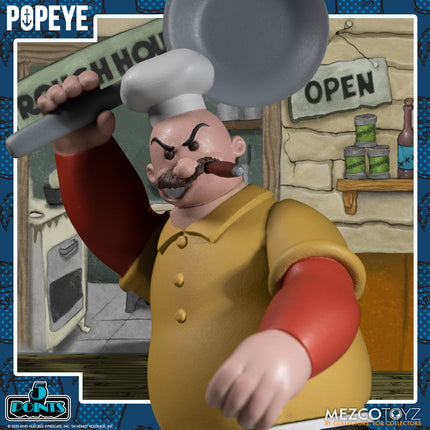 MEZCO TOYZ 5 Points - Popeye Boxed Set - Action Figure