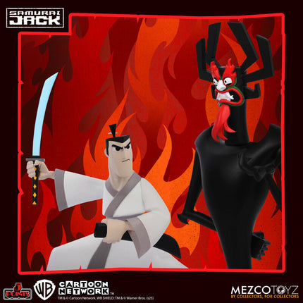 MEZCO TOYZ Samurai Jack - 5 Points Figures - Figure Set