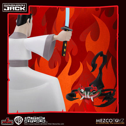 MEZCO TOYZ Samurai Jack - 5 Points Figures - Figure Set