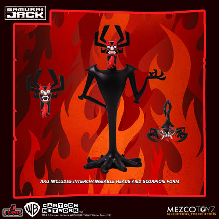 MEZCO TOYZ Samurai Jack - 5 Points Figures - Figure Set