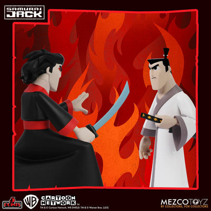 MEZCO TOYZ Samurai Jack - 5 Points Figures - Figure Set