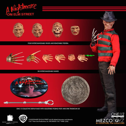 MEZCO One:12 Nightmare On Elm Street - Freddy Krueger - Action Figure